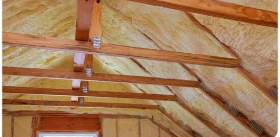 Effective Attic insulation installed by 3JM Exteriors