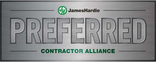 James Hardie Preferred Siding Contractor Alliance Logo
