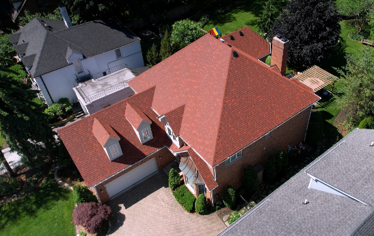 Home in Chicago, Illinois, with a new roof courtesy of 3JM Exteriors